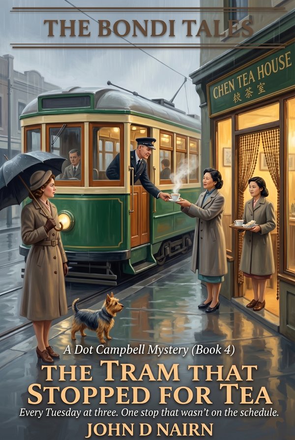 Cover of Book 4: The Tram That Stopped for Tea